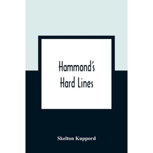 Hammond''S Hard Lines Paperback, Alpha Edition, English, 9789354360947