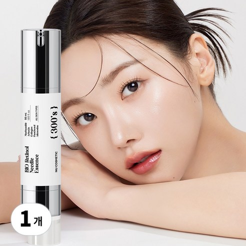 엔유 바이오 레티놀 니들 에센스 300샷 피부재생 & 모공축소 & 줄기세포배양액, 50ml, 1개