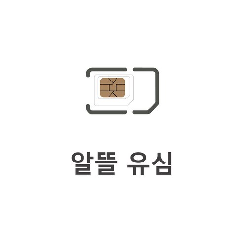 SK KT LG 알뜰폰유심 알뜰 요금제 유심 개통 후불 LTE