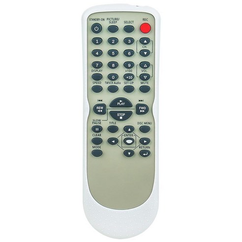 NF109UD Replace Remote Control Compatible with Magnavox Sylvania TV/DVD/VCR Combo CT270MW8 CT202SL8