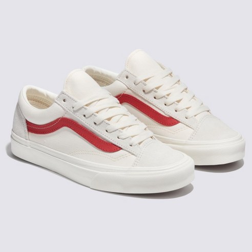 반스 스타일 36 색상 마쉬멜로우/레이싱 레드 MARSHMALLOW/RACING RED VN0A3DZ3OXS