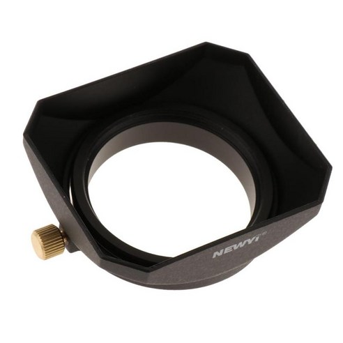 46mm 카메라 렌즈 후드 스퀘어 프로텍터 액세서리 키트, 설명, 블랙, 플라스틱