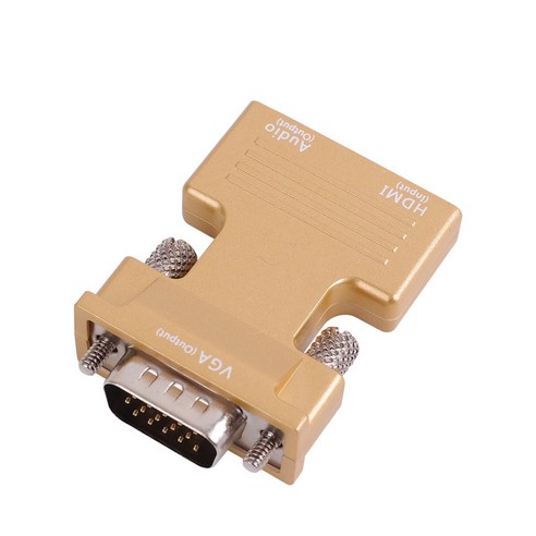 라이트컴 Coms BS097 HDMI to VGA 컨버터 젠더 오디오 D-SUB RGB 모니터 변환기 [A] 변환