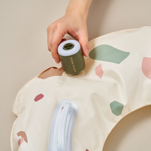 캠핑의 혁신, 캠핑투데이 무선 에어펌프로 자유를 만끽하다 튜브에어펌프