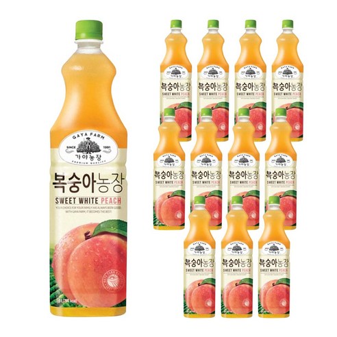 제트스카이 가야농장 복숭아농장 1.5L