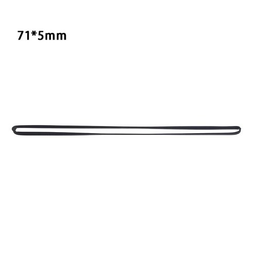 레코더에 대 한 5mm 와이드 플랫 카세트 테이프 머신 벨트 모듬 된 공통 벨트, 71mm.