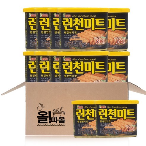 (올따옴) 롯데 런천미트 340g 12개, 1개