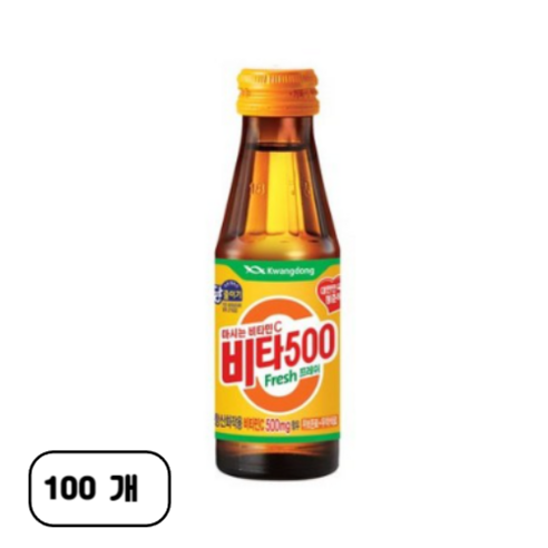광동 비타500 프레시 fresh, 100ml, 100개
