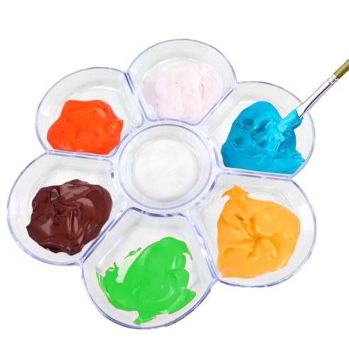 리빙캔버스 물감 놀이 팔레트: 창의성을 꽃피우는 작은 정원 미술파레트