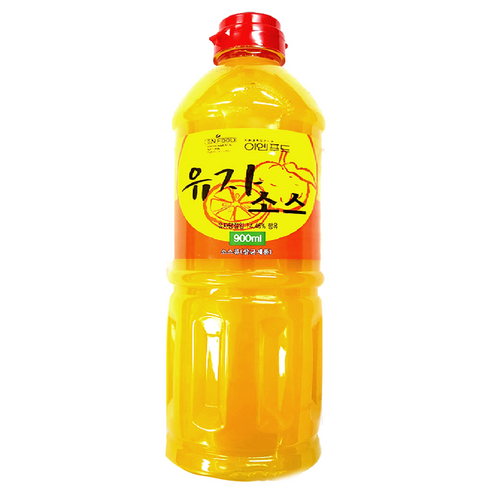 이엔 유자 소스 드레싱, 900ml, 1개