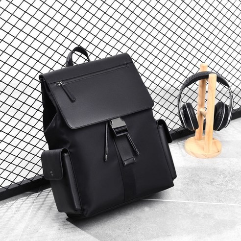 2020 새로운 남자 배낭 대용량 비즈니스 캐주얼 컴퓨터 배낭 여행 간단한 패션 유행 Schoolbag
