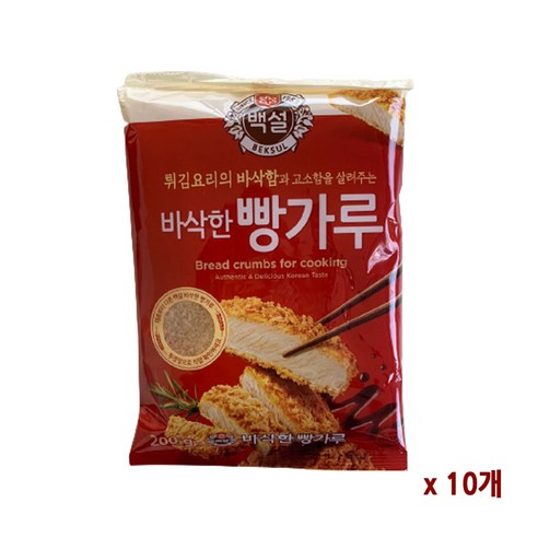 백설 바삭한빵가루, 200g, 10개 식빵믹스760g Best Top5