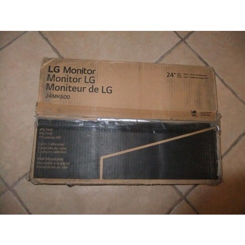 LG 모니터 24인치 24MK600(미개봉 새상품) 24MK600M-B