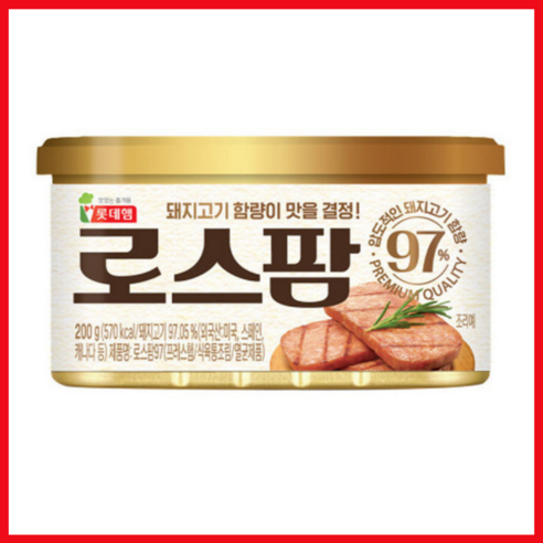 롯데 로스팜, 200g, 6개 우리팜 롯데 로스팜, 200g, 6개 우리팜