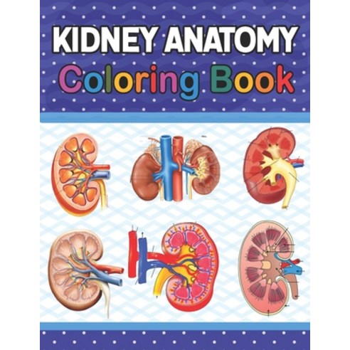 Kidney Anatomy Coloring Book: Fun and Easy Human Kidney Anatomy Coloring Book. Learn The Human Kidne... Paperback, Independently Published, English, 9798709506565