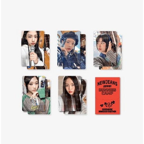 뉴진스 버니즈캠프 포토카드 포카 Newjens Photo card