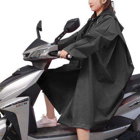 설온 비야 여성 오버핏 완벽 방수 후드 우비