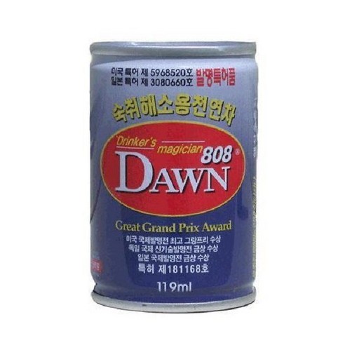 그래미 여명 808 숙취해소음료 119ml, 119ml, 15개