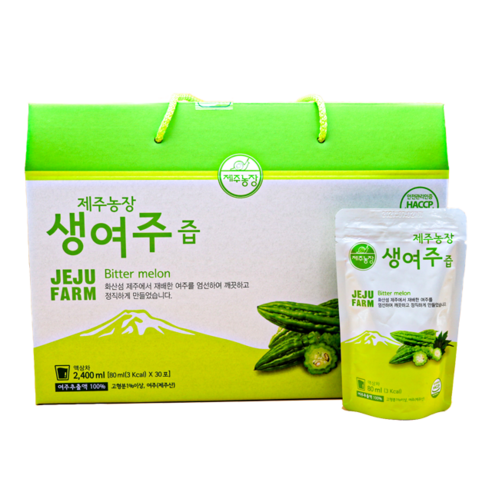 [제주농장] 생여주즙, 80ml, 30개