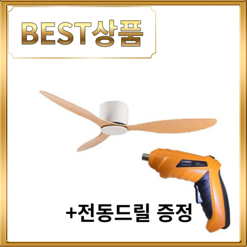 레프레쉬 실링팬 서큘레이터 무선 화이트 우드 블랙 LED 초슬림 조명 인테리어, white + light 42in