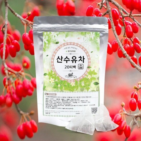 산수유차 40g/20티백, 상세 설명 참조, 단품, 상세 설명 참조, 상세 설명 참조, 상세 설명 참조