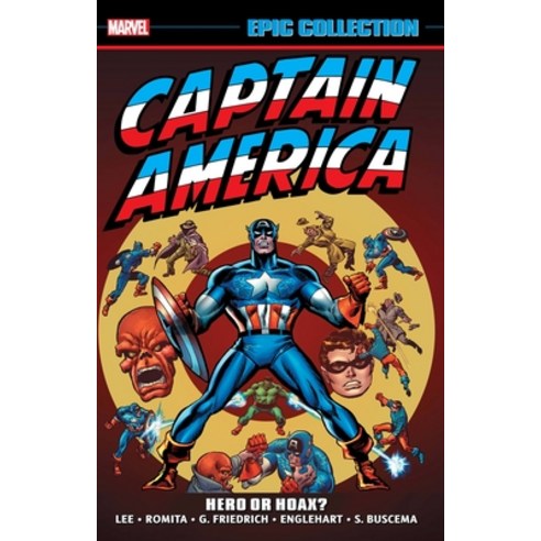 (영문도서) Captain America Epic Collection: Hero or Hoax? Paperback, Marvel, English, 9781302946821