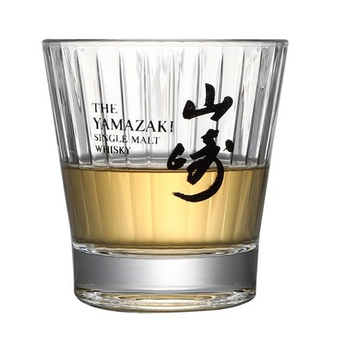 일본수출용'' HIBIKI 히비끼 싱글몰트 핸드메이드 크리스탈 위스키 글라스 240ml, 2개
