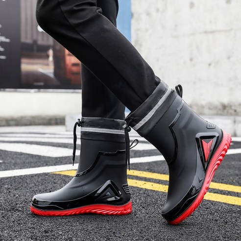 스타일과 안전을 모두 잡은 COCOYOU 남자 레인부츠!