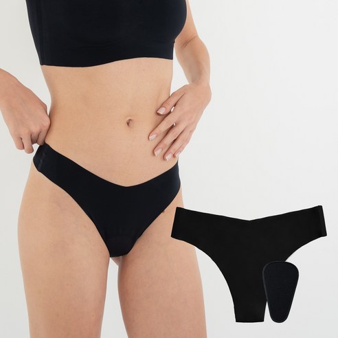 자유로운 움직임을 위한 섬세한 선택, 리플러츠 톤온톤 심리스 티팬티 리플러츠