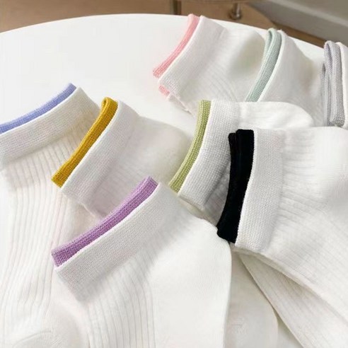 코스모999 파스텔 포인트 여성 발목 양말: 편안함과 스타일의 완벽한 조화