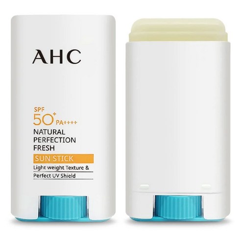 AHC 2021년 신제품 내추럴 퍼펙션 프레쉬 선스틱 17g (SPF 50+), 6개