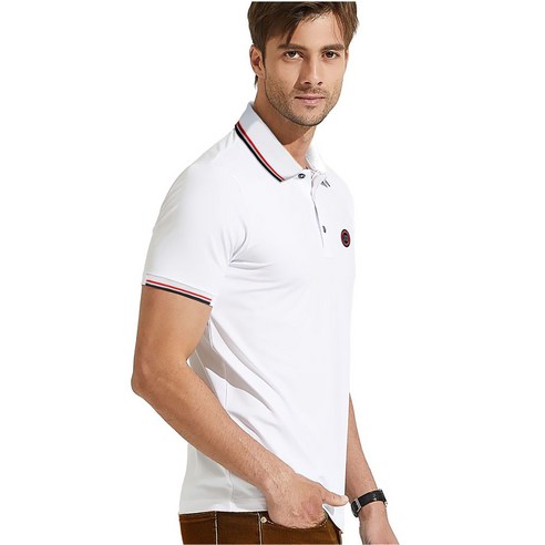 스타일과 기능성을 겸비한 여름 라운딩의 동반자, VAZO GIO 남자 골프웨어 반팔티