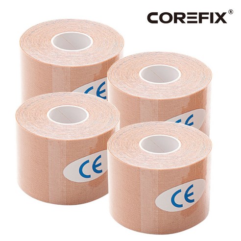 코어픽스 키네시올로지 스포츠테이프 근육 테이프 테이핑, 4개