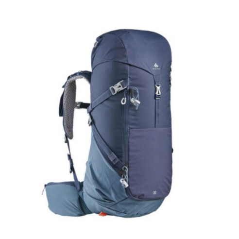 데카트론 방수 등산 백팩 30L MH500, 다크 블루