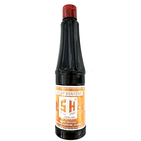 인도네시아 케찹 마니스 SH KECAP BENTENG MANIS SEDANG, 1개, 620ml