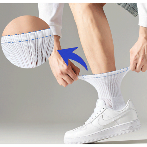 땀 걱정 없이 쾌적하게! 프리소 더블쿠션 스포츠 양말