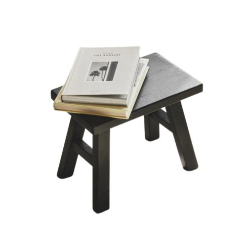 자라홈 스툴: 공간에 스며드는 우아한 블랙, 작은 의자의 깊은 매력 자라홈스툴