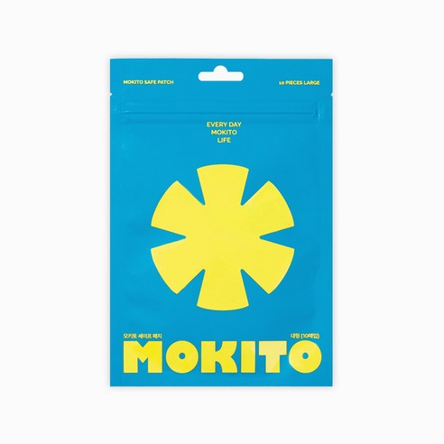 모키토 세이프 패치 SMALL/LARGE 썸머패치 벌레퇴치패치, 1개, LARGE(10매입)