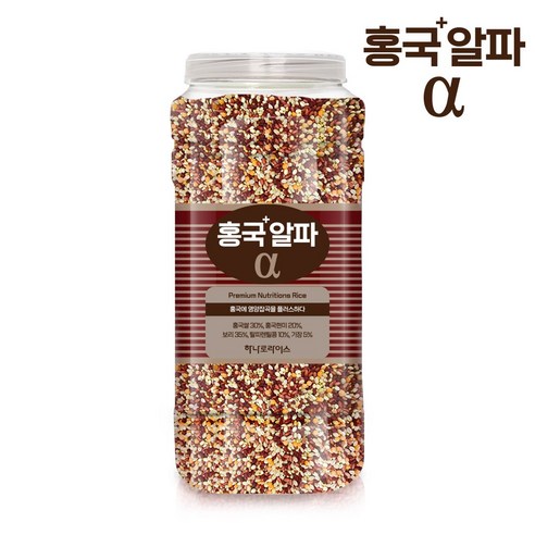 [하나로라이스] 홍국에 영양잡곡을 더한 홍국플러스알파 2kg, 1개