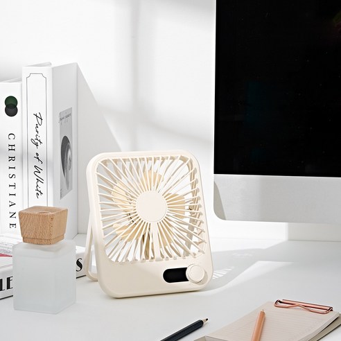 향기나는 디퓨저 탑재 탁상용 선풍기