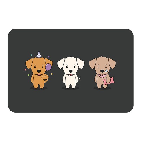 나인밸리 빨아서 쓰는 4세대 규조토 발매트, 강아지