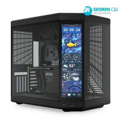 내 PC를 예술 작품으로! HYTE Y70 Touch, 꿈꿔왔던 완벽한 케이스 hytey70touch
