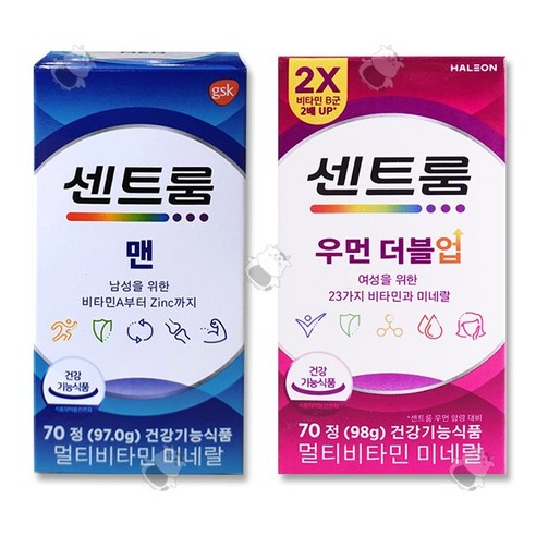 센트룸 종합비타민으로 건강한 삶을 만들어보세요