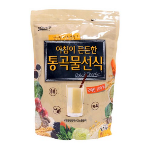 태광선식 아침이 든든한 통곡물선식, 1개, 1.3kg