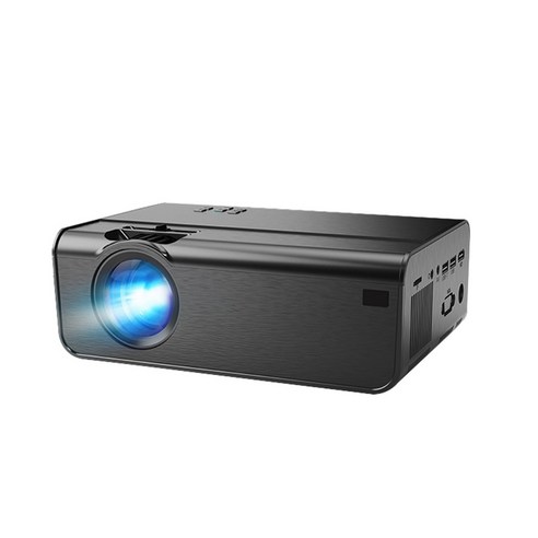 50W 1080P 무선 프로젝터 휴대용 스테레오 사운드 프로젝터 USB 인터페이스가있는 스마트 WiFi 프로젝션 장치 미국 플러그, 01호