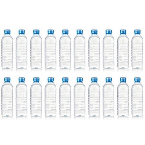 (롯데칠성) 아이시스 에코 무라벨 생수 500ml x 20, 0.5l, 상세페이지 참조