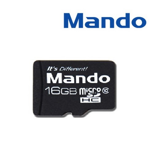 만도 메모리 블랙박스 마이크로SD Class10 정품 16GB