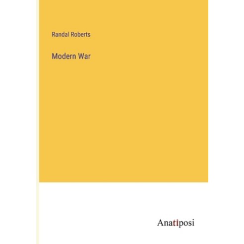 (영문도서) Modern War Paperback, Anatiposi Verlag, English, 9783382113803