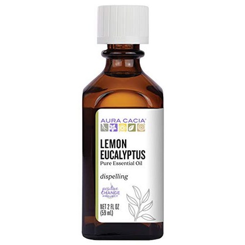 Aura Cacia 100% 퓨어 에센셜 오일 어웨이크닝 레몬 유칼립투스, 59ml, 1개 야코디퍼런셜오일 Best Top5