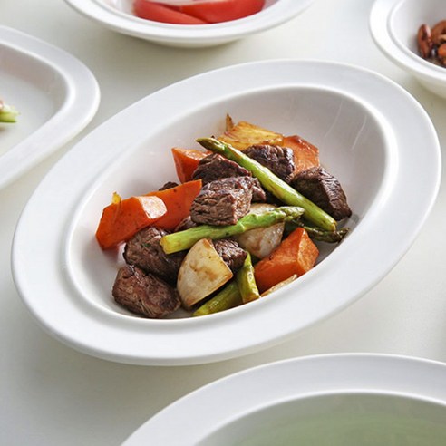 시라쿠스 메이플 화이트 오발볼: 당신의 식탁에 감성을 더하다